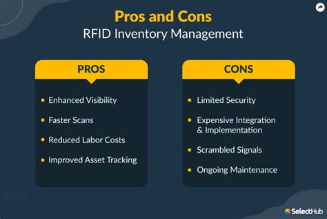 advantages and disadvantages of rfid based security system|rfid tags pros and cons.